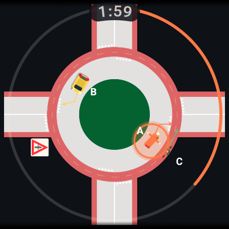 Own the Route op Wear OS, scherm 8 van 11